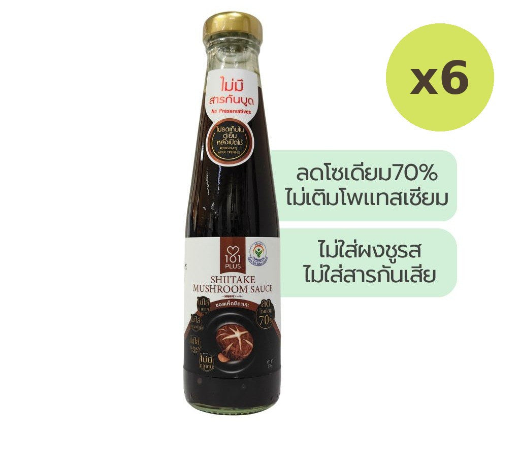 Lemon Farm 101 Plus Shiitake Mushroom Sauce 275 ml – 6 Packs