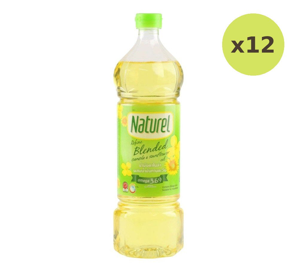Lemon Farm Canola and Sunflower Oil Blend 1 L – 12 Packs