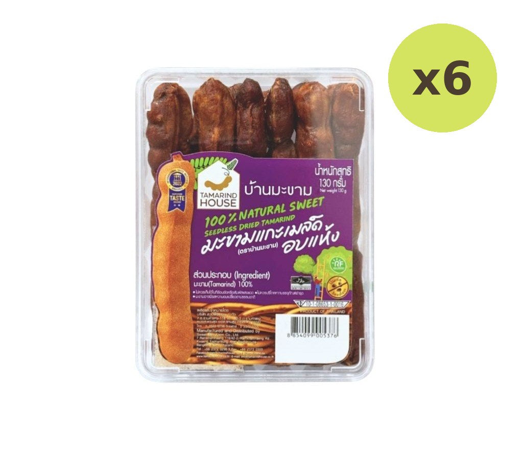 Lemon Farm Dried Seedless Tamarind 130 g – 6 Packs