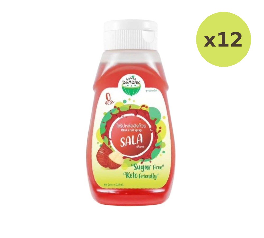 Lemon Farm Monk Fruit Syrup Salak Flavour 320 ml – 12 Packs
