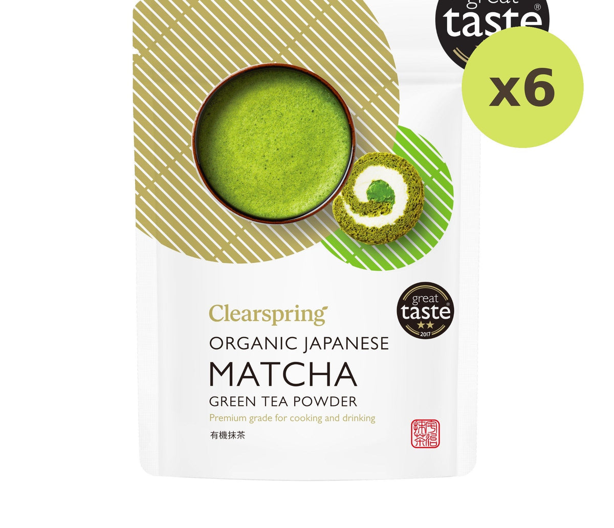 Lemon Farm Organic Japanese Matcha Green Tea Powder Premium Grade 40 g – 6 Packs
