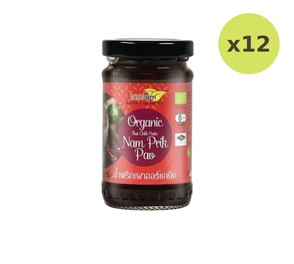Lemon Farm Organic Roasted Chilli Paste 120 g – 12 Packs