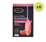 Lemon Farm Strawberry Coated Dried Banana 250 g – 6 Packs