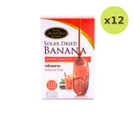 Lemon Farm Thai Tea Coated Dried Banana 250 g – 12 Packs