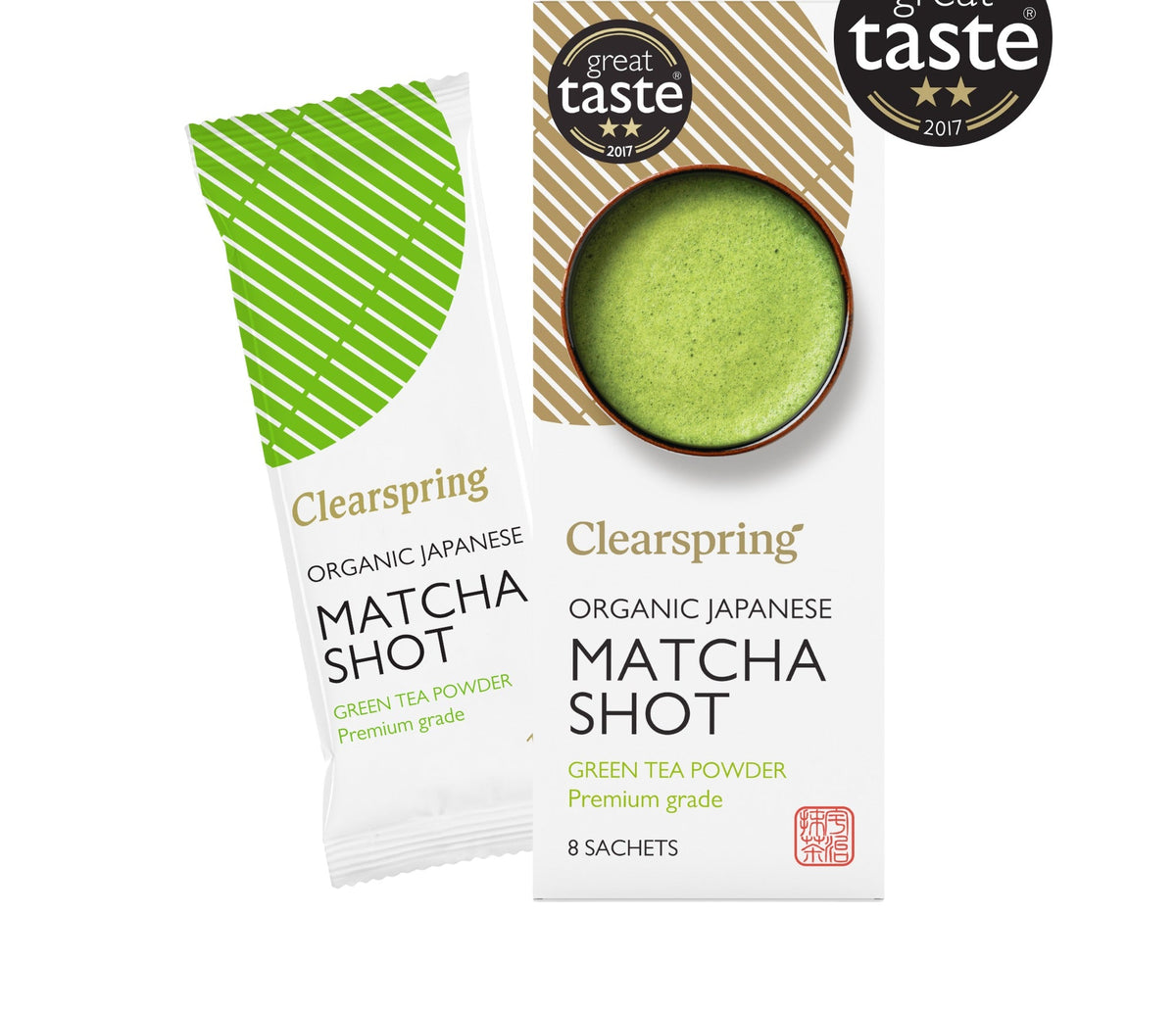 Lemon Farm Organic Japanese Matcha Shot Premium Grade 8 x 1 g Sachets – 1 Pack