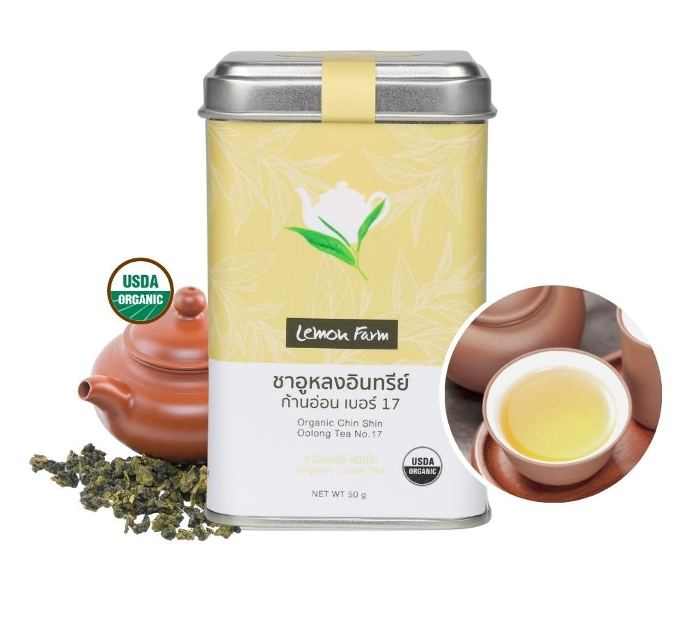 Lemon Farm Organic Oolong Tea Tender Stem No.17 Loose Leaf 50 g – 1 Pack