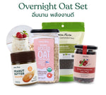Lemon Farm Overnight Oat Set Oats Chia Peanut Butter Cranberry 1.8 kg – 1 Pack