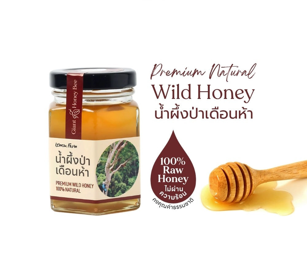 Lemon Farm Premium Wild Honey 130 g – 1 Pack