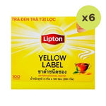 Lipton Black Tea Pack 250 g – 6 Packs