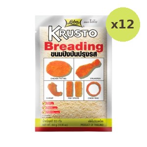 Lobo Krusto Breading 350 g – 12 Packs