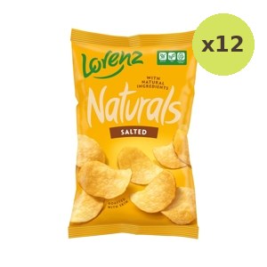 Lorenz Potato Chips Naturals Classic Flavor 100 g – 12 Packs