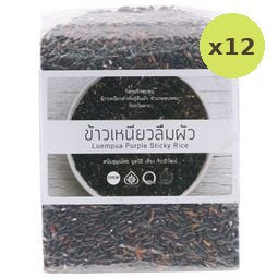 Luempua Puraple Sticky Rice 1000g – 12 Packs