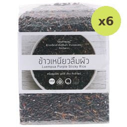 Luempua Puraple Sticky Rice 1000g – 6 Packs