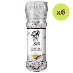 Lunn Desert Salt and Peppermix 80g – 6 Packs