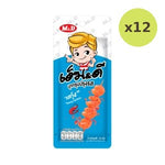 M D Crispy Konjac Snack Shrimp Flavor 22 g – 12 Packs