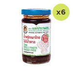 Maepranom Thai Chili Paste Sugar Free 114 g – 6 Packs