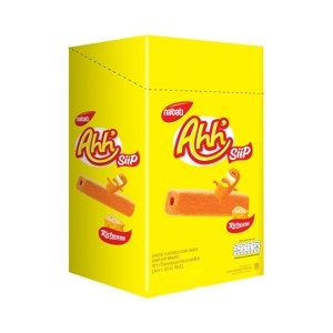 Ahh Siip Corn Roll Cheese Flavor 14 g X 12 Units