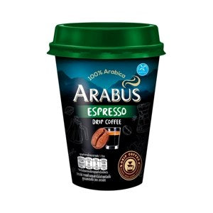 Arabus Roasted Ground Rtd Cup Coffee Espresso 230 Ml 8851717906114 230 ml – 1 Pack