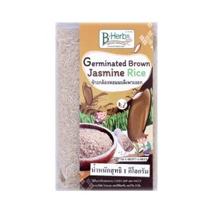 B Herbs Germinated Brown Jasmine Rice 1 kg – 1 Pack