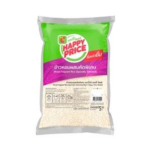 Big C Happy Price Mixed Fragrant Rice Specially Selected 5 Kg 8858868804290 5 kg – 1 Pack