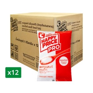 Big C Happy Price Pro Monosodium L Glutamate Msg 1 Kg Pack 12