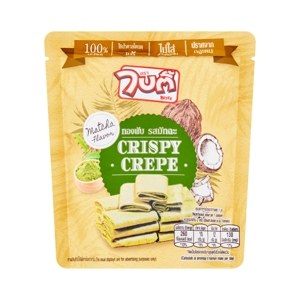 Bitee Crispy Crepe Matcha Flavor 50 g – 1 Pack