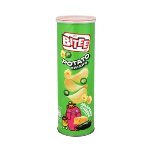 Bitee Potato Chips Jalapeno Cheese Flavour 100 g – 1 Pack