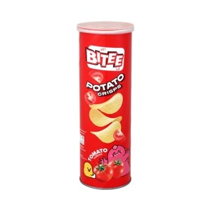 Bitee Potato Chips Tomato Flavour 100 g – 1 Pack