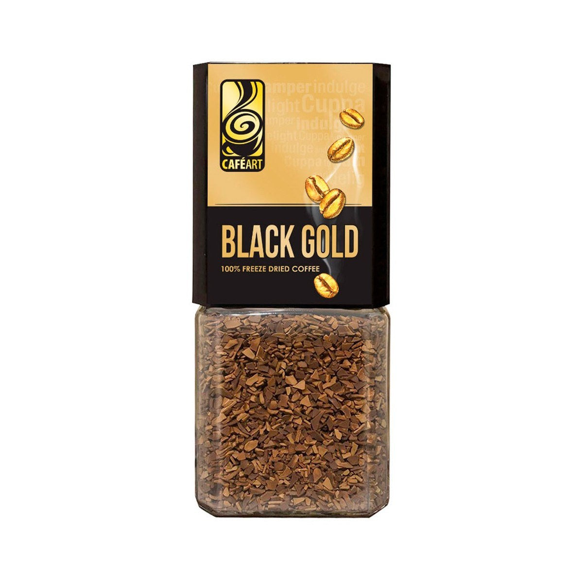 Cafeart Black Gold Freeze Dried Instant Coffee 100 g – 1 Pack