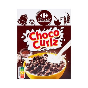 Carrefour Choco Curlz 375 g – 1 Pack