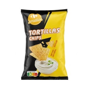 Carrefour Sensation Tortillas Chips 150 g – 1 Pack