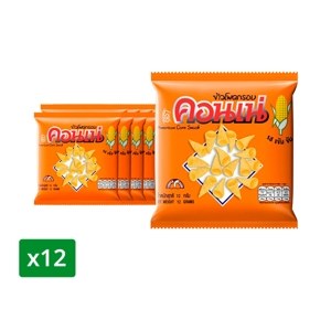 Cornae Crispy Corn Chips Original Flavor 12 g Pack 12
