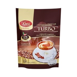 Dao Coffee Pre Mixed Instant Coffee 3in1 Turbo 20 G X 20 g – 1 Pack
