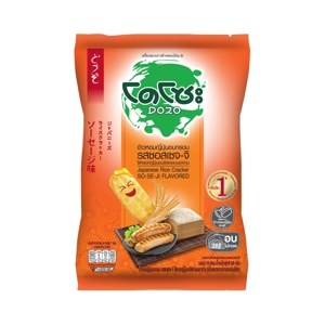 Dozo Japanese Rice Crackers Seiji Sauce Flavour 56 g – 1 Pack
