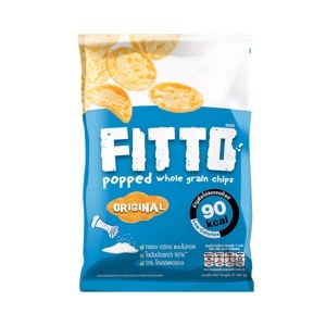 Fitto Popped Whole Grain Chips Original Flavor 20 g – 1 Pack