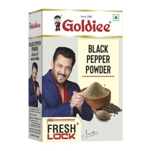 Goldiee Black Pepper Powder 100 g – 1 Pack