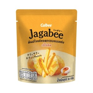 Jagabee Potato Fries Snack Salted Egg Flavour 36 g – 1 Pack