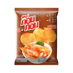 Kobkob Ridge Cut Potato Chips Tom Yum Kung Flavor 56 g – 1 Pack
