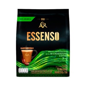L Or Essenso Brazilian Elegance Premix Instant Coffee With Microground Coffee 25 g X 13 Units