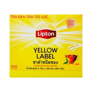 Lipton Black Tea Pack 250 g – 1 Pack