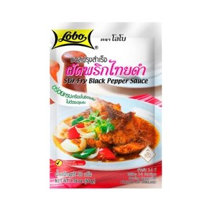 Lobo Stir Fry Black Pepper Sauce 50 g – 1 Pack