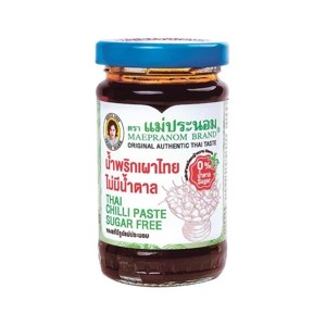 Maepranom Thai Chili Paste Sugar Free 114 g – 1 Pack