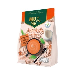 Muz Tea Instant Thai Tea Powder 15 X 15x20 g – 1 Pack