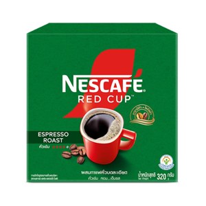 Nescafe Red Cup Espresso Roast Coffee Mixed With Finely Ground Roasted Coffee 320 g – 1 Pack