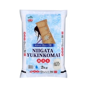Niigata Yukinkomai Rice 2 kg – 1 Pack
