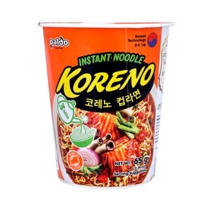 Paldo Koreno Instant Noodle Kimchi Flavor 65 g – 1 Pack