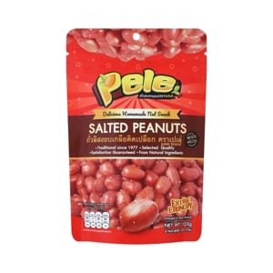 Pele Salted Peanuts With Skin 120 g – 1 Pack