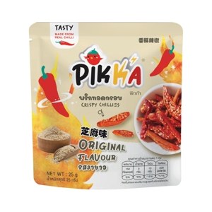Pikka Crispy Chillies Original Flavour 25 g – 1 Pack