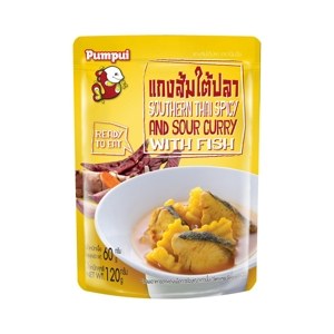 Poom Pui Southern Thai Spicy And Sour Curry With Fish 120 g – 1 Pack