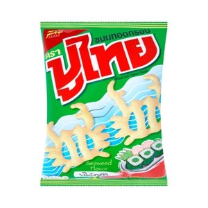 Poothai Crispy Snack Nori Seaweed Flavor 55 g – 1 Pack